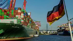 Germany’s Trade Surplus Slides as Imports Outpace Exports