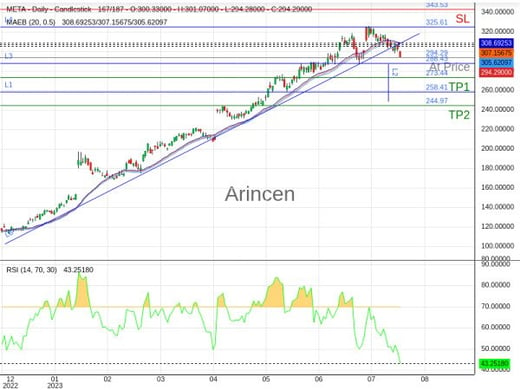 META@294.29 Chart