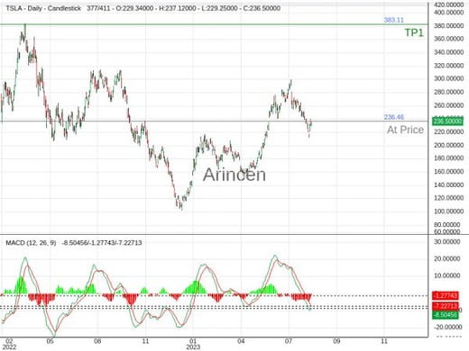 TSLA@236.46 Chart