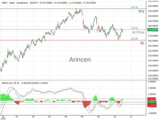 AAPL@176.62 Chart