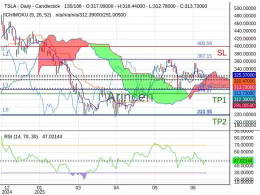 TSLA@313.74 Chart