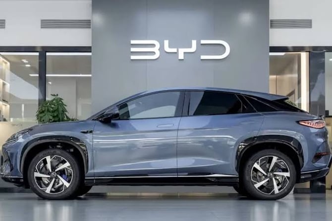 BYD to Sell More Cars Than Honda and Ford in 2024