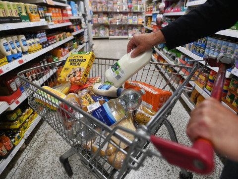 UK Inflation Falls But Remains High