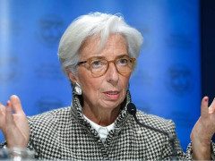 Lagarde Foresees Inflation Return to 2% by 2025