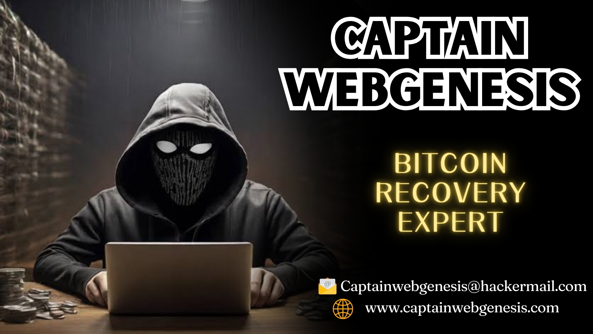 Cryptocurrency Tracing For Crypto Scam Recovery / Captain WebGenesis