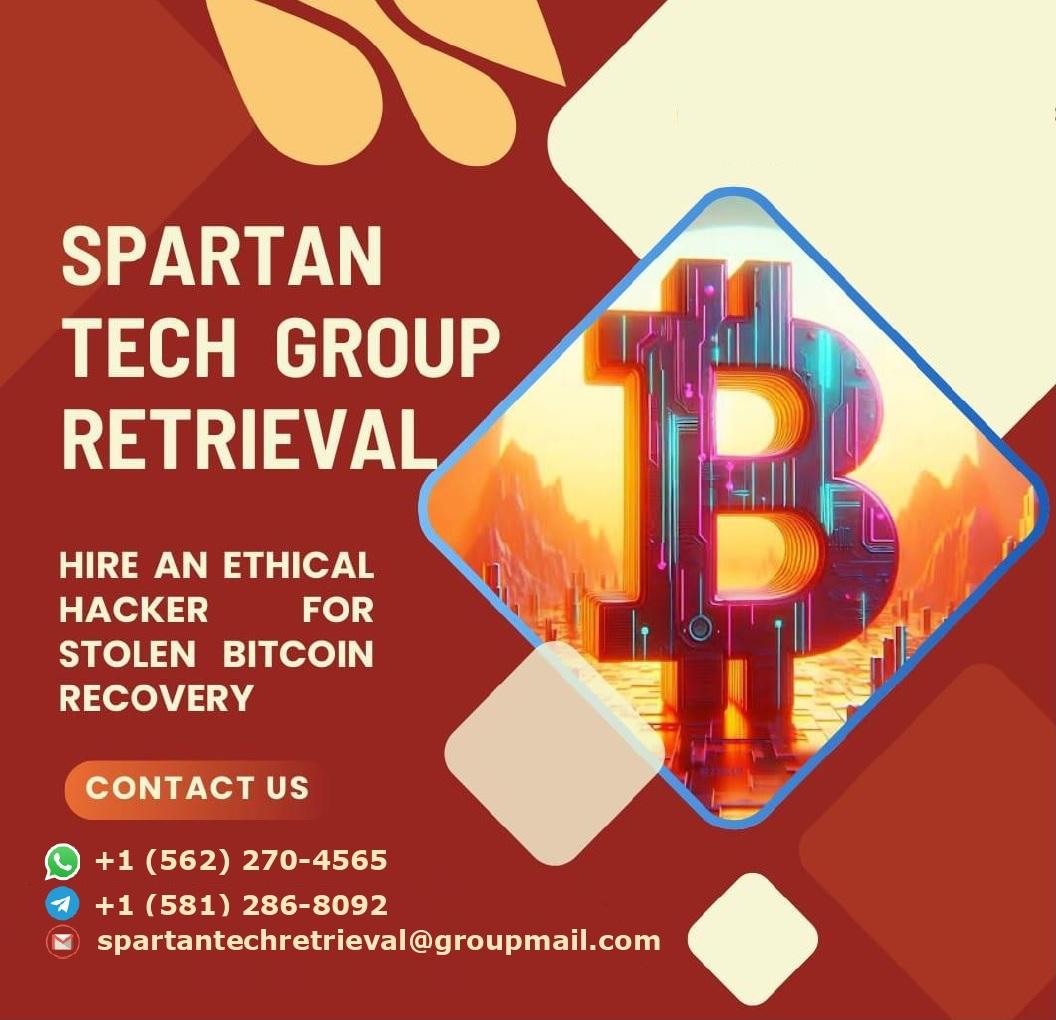 CAN LOST CRYPTOCURRENCY BE RECOVER HIRE SPARTAN TECH GROUP RETRIEVAL FOR LOST CRYPTOCURRENCY